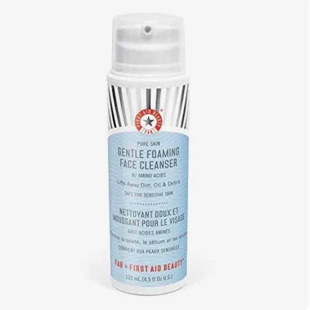 Skin‎ Gentle Foaming Face Cleanser Sensitive Foam Cleanser Amino Acids